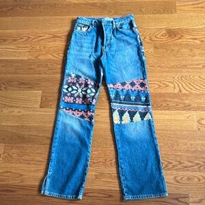 Bohemian rustic country girl free people jeans